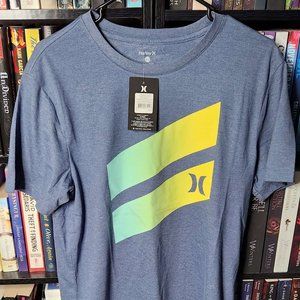 Hurley Young Men's Small Icon Slash Graphic T-Shirt